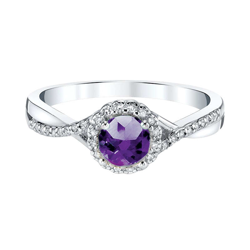 February Dream Amethyst Ring