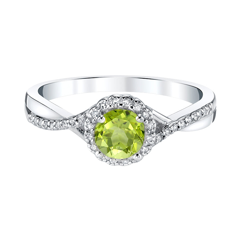 August Meadow Peridot Ring