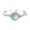 October Mystique Opal Ring