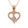 Triple Radiance Heart Pendant
