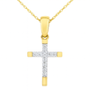 DiamondLit Cross Pendant