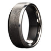 Heavy Stone® Beveled Edge Tungsten Men's Band
