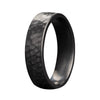 Heavy Stone® Hammered Zirconium Men's Band