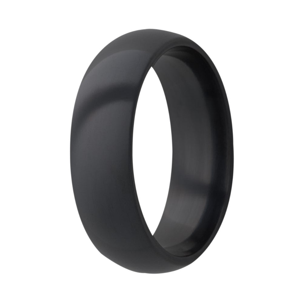 Heavy Stone® Domed Zirconium Men’s Band