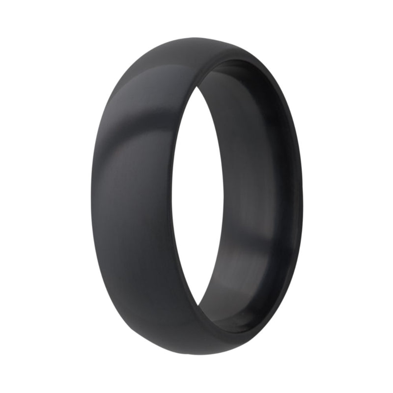 Heavy Stone® Domed Zirconium Men’s Band