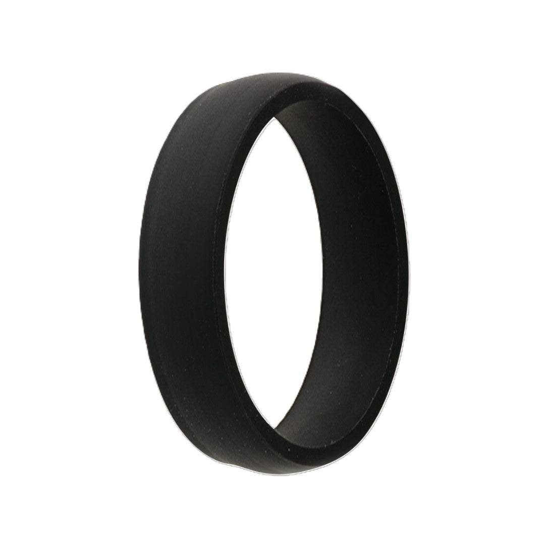 Heavy Stone®  FlexFit Black Silicone Band