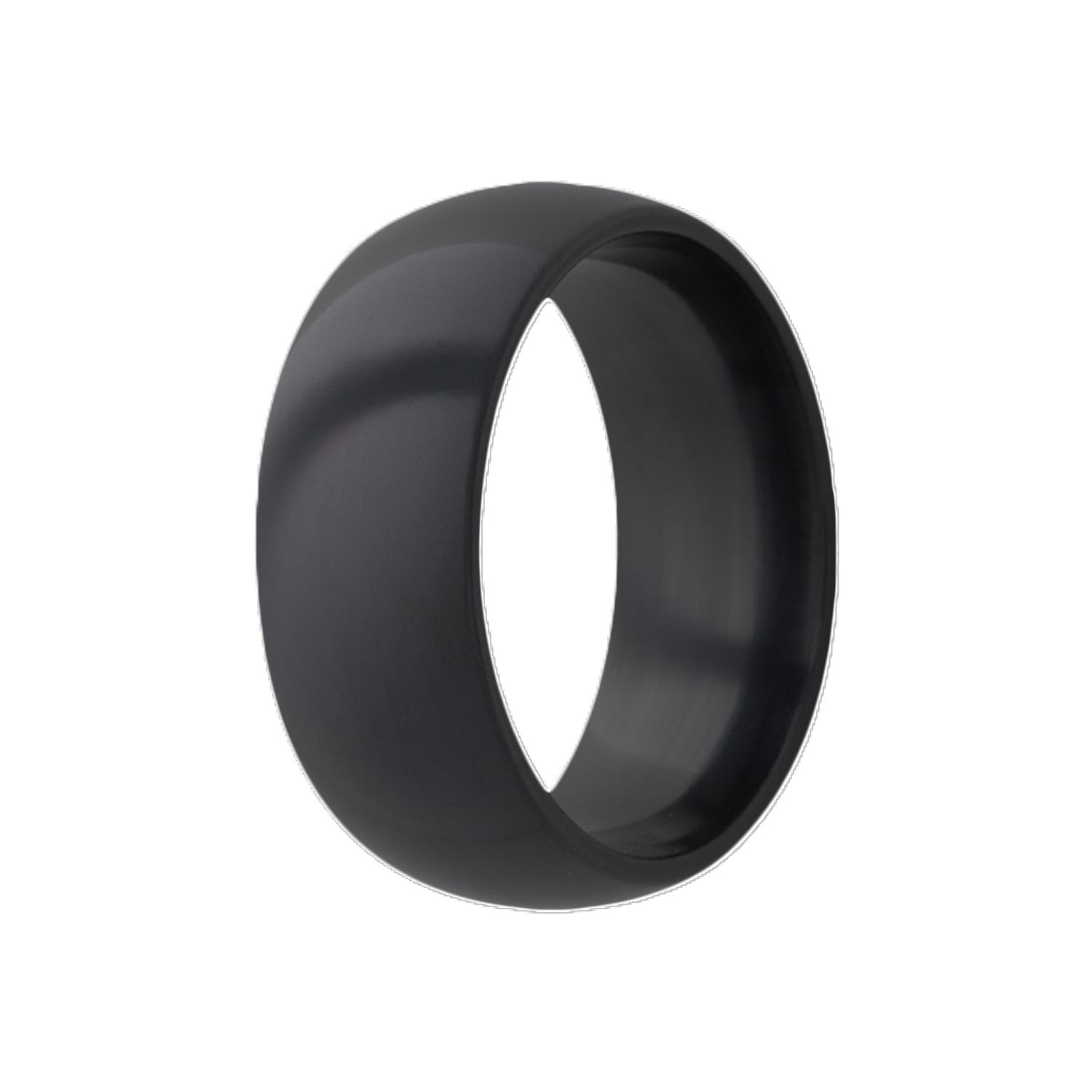 Heavy Stone® Domed Zirconium Men's Band
