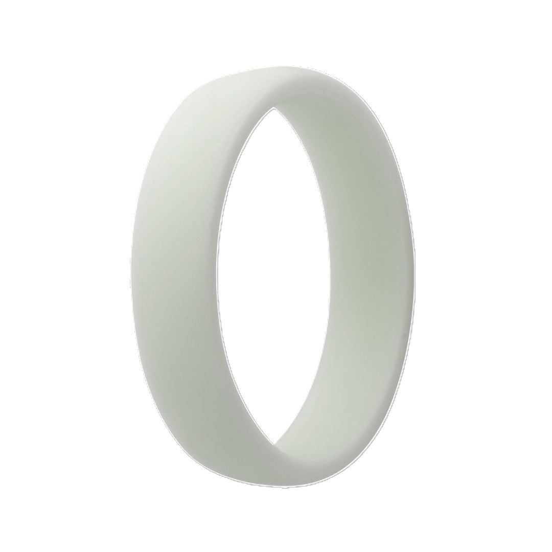 Heavy Stone®  FlexFit White Silicone Band