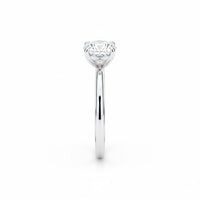 H Diamond Round Select Platinum Solitaire