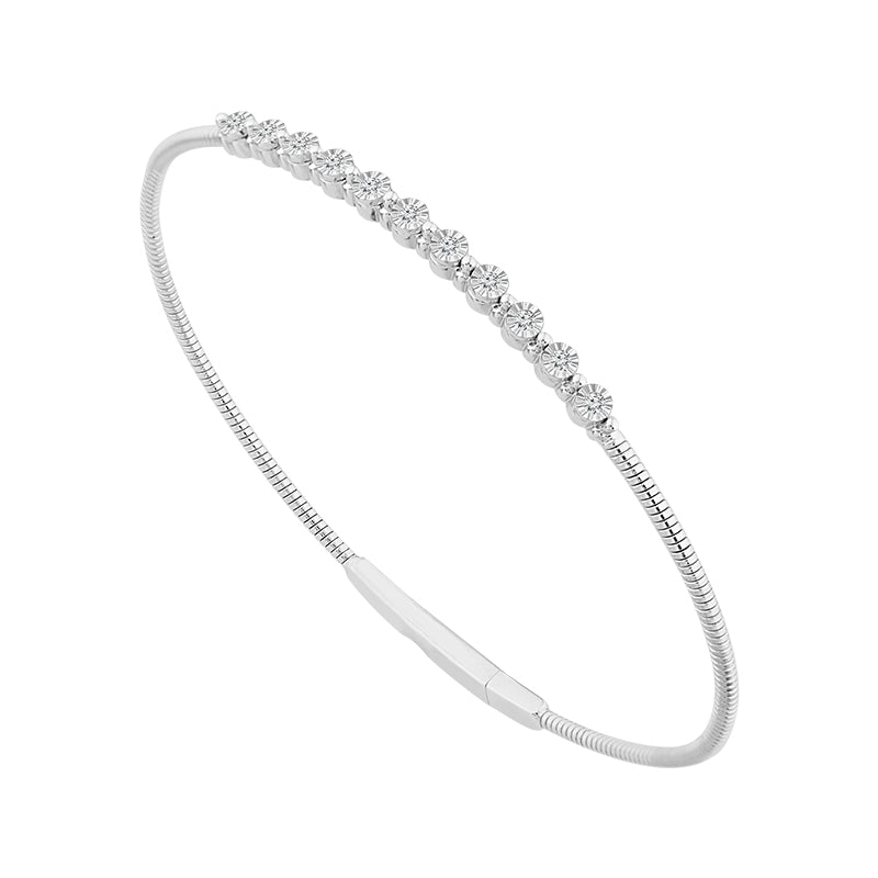 Flexie Bold Illusion Diamond Bracelet