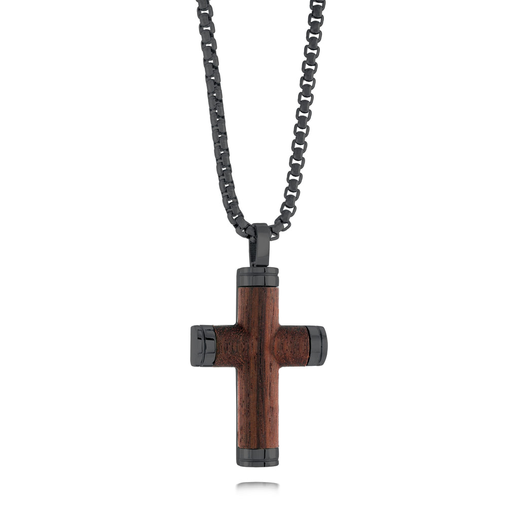 Urban Timber Cross Pendant – Harry Ritchies