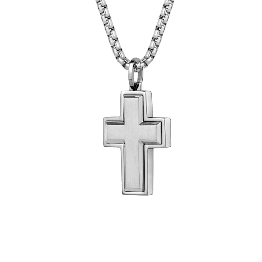 Solid Faith Cross Pendant