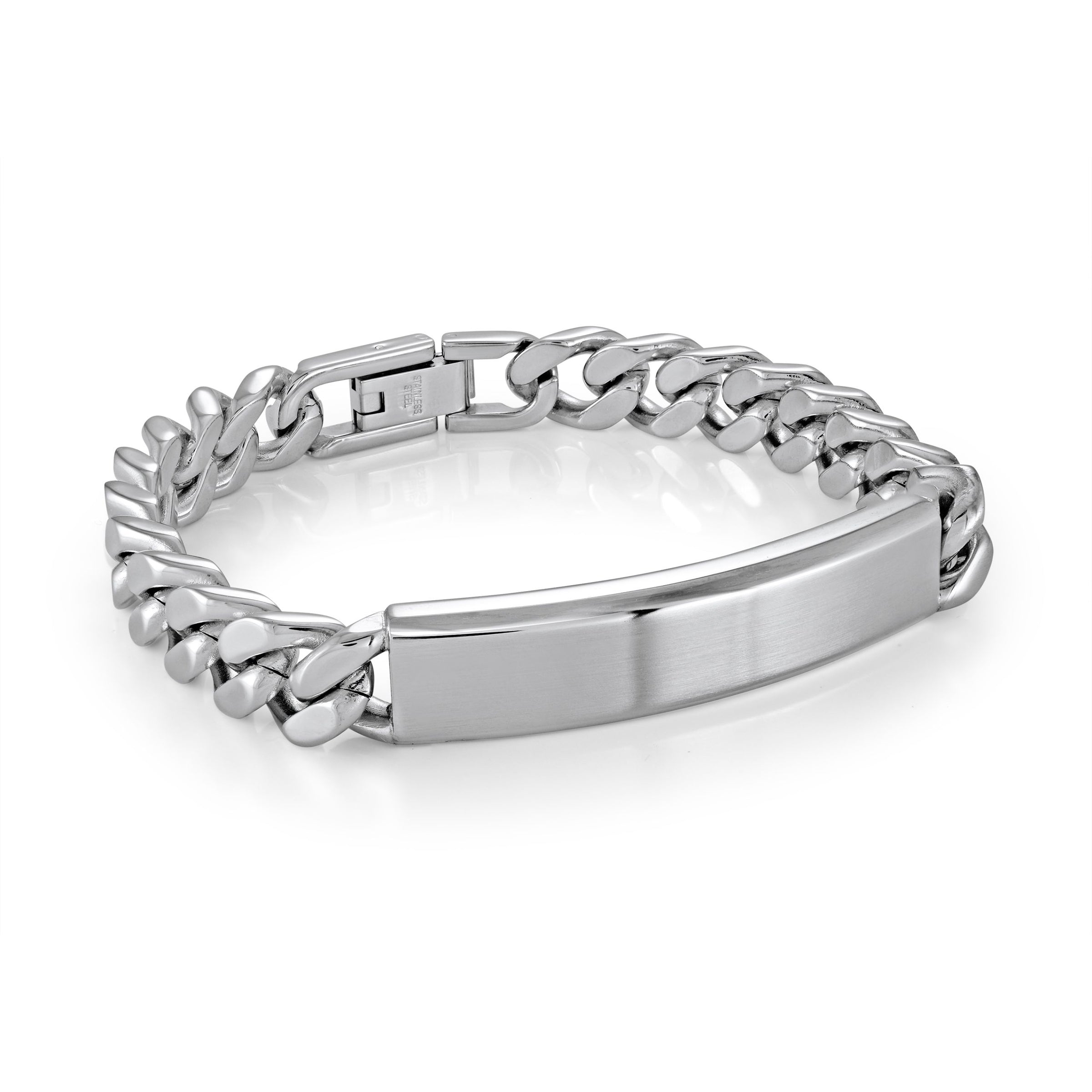 8" 9.4MM Curb Link ID Bracelet