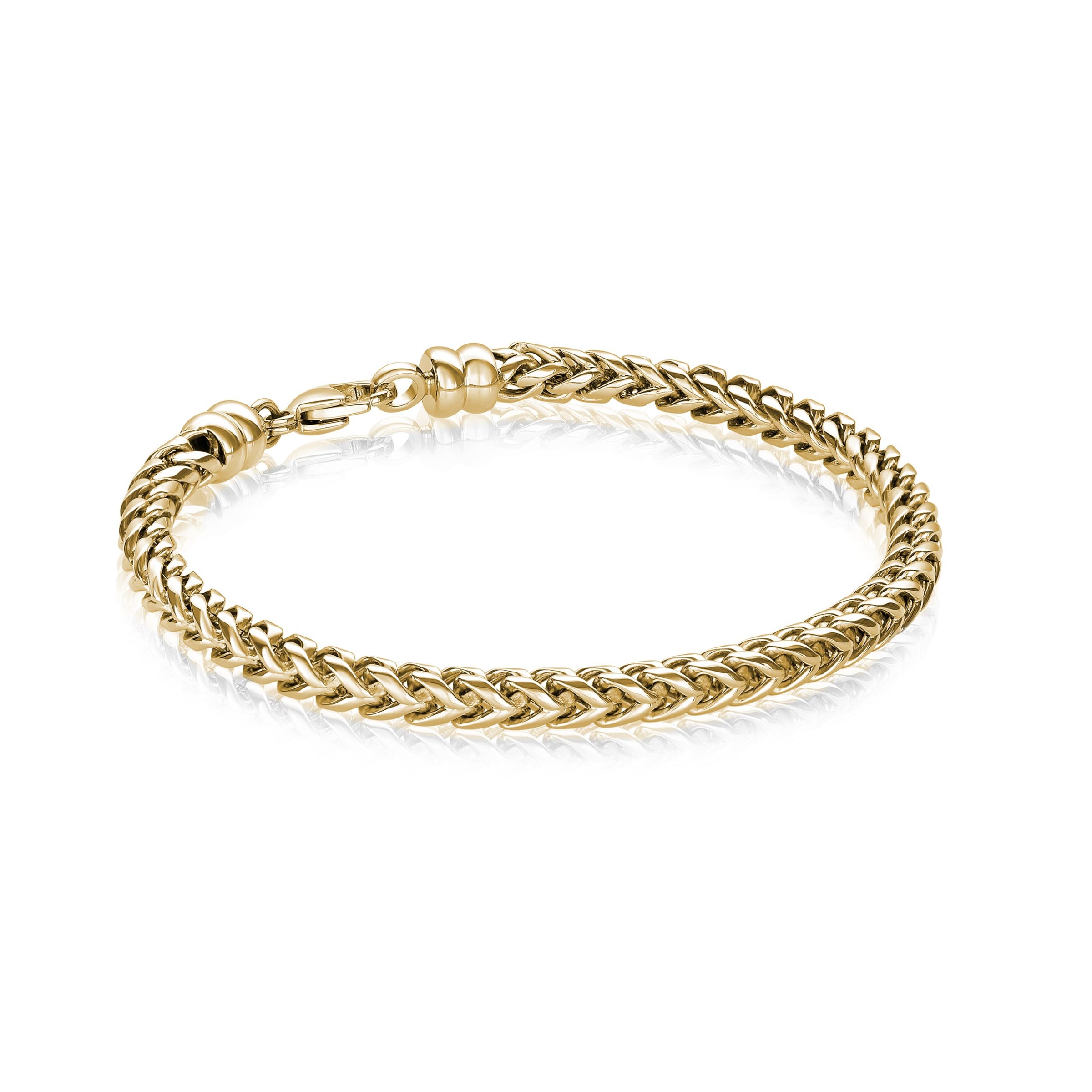 8.5" 5MM Round Franco Bracelet
