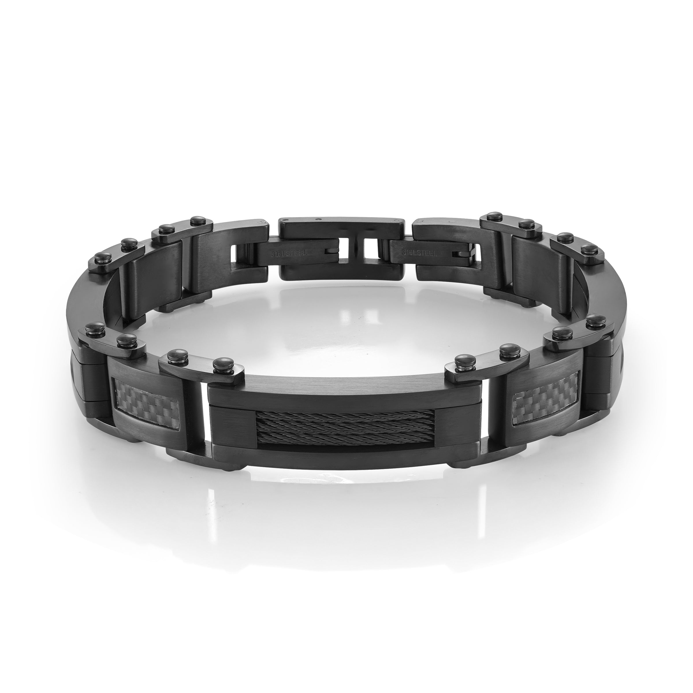 Carbon Forge Link Bracelet
