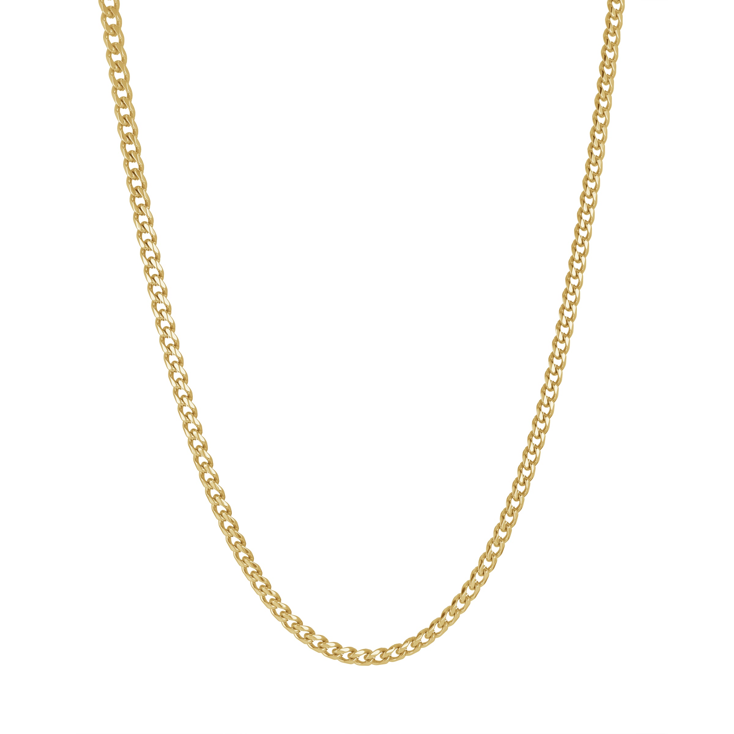 Golden Apex Curb Chain