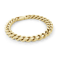 Gold Summit Curb Bracelet