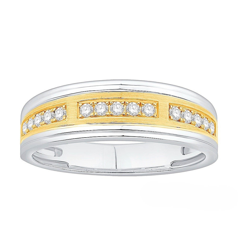 Dual Horizon Diamond Band