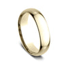 Benchmark® Yellow Gold Comfort Fit Polished Band