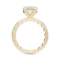 My Caroline Round GoldenLine Solitaire Mounting