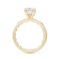 My Caroline Infinite Oval Solitaire Mounting