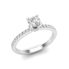 Two Hearts® Timeless Round Diamond Engagement Ring