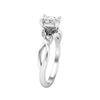Love Story® Forever Entwined Oval Diamond Engagement Ring
