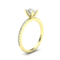 Love Story® Classic Devotion Oval Diamond Engagement Ring