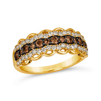 Le Vian® Golden Lace Chocolatier Diamond Band