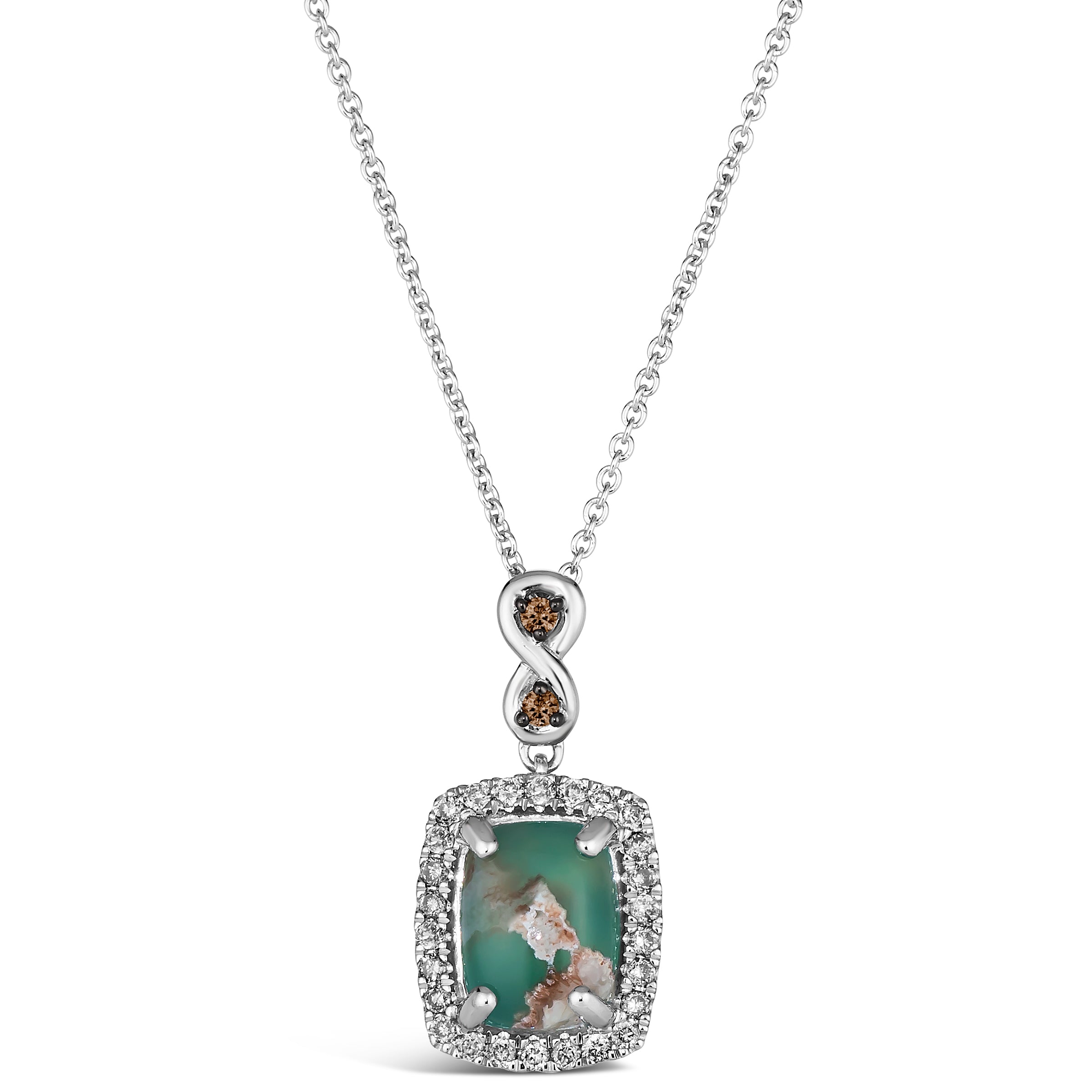 Le Vian® Infinity Cascade Peacock Aquaprase Pendant