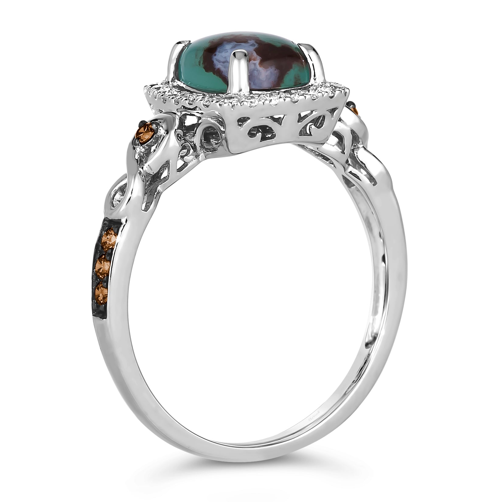 Le Vian® Ocean Mirage Peacock Aquaprase Ring