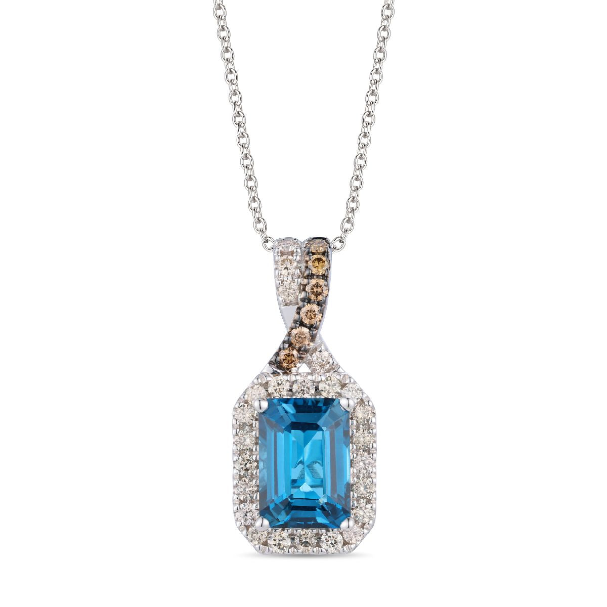 Le Vian® Sea Drift Blue Topaz Pendant – Harry Ritchies