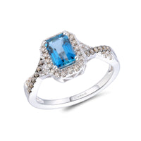 Le Vian® Polar Deep Sea Blue Topaz Ring
