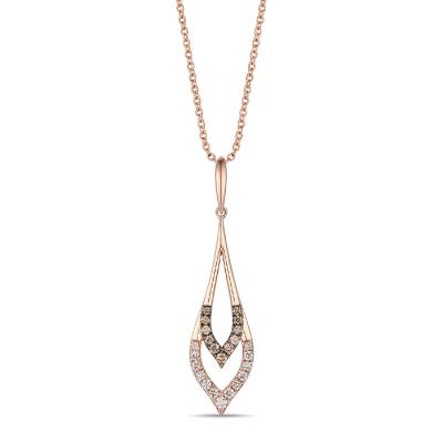 Le Vian® Twilight Flame Diamond Drop Pendant
