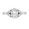Love Story® Marquise Embrace Oval Diamond Engagement Ring