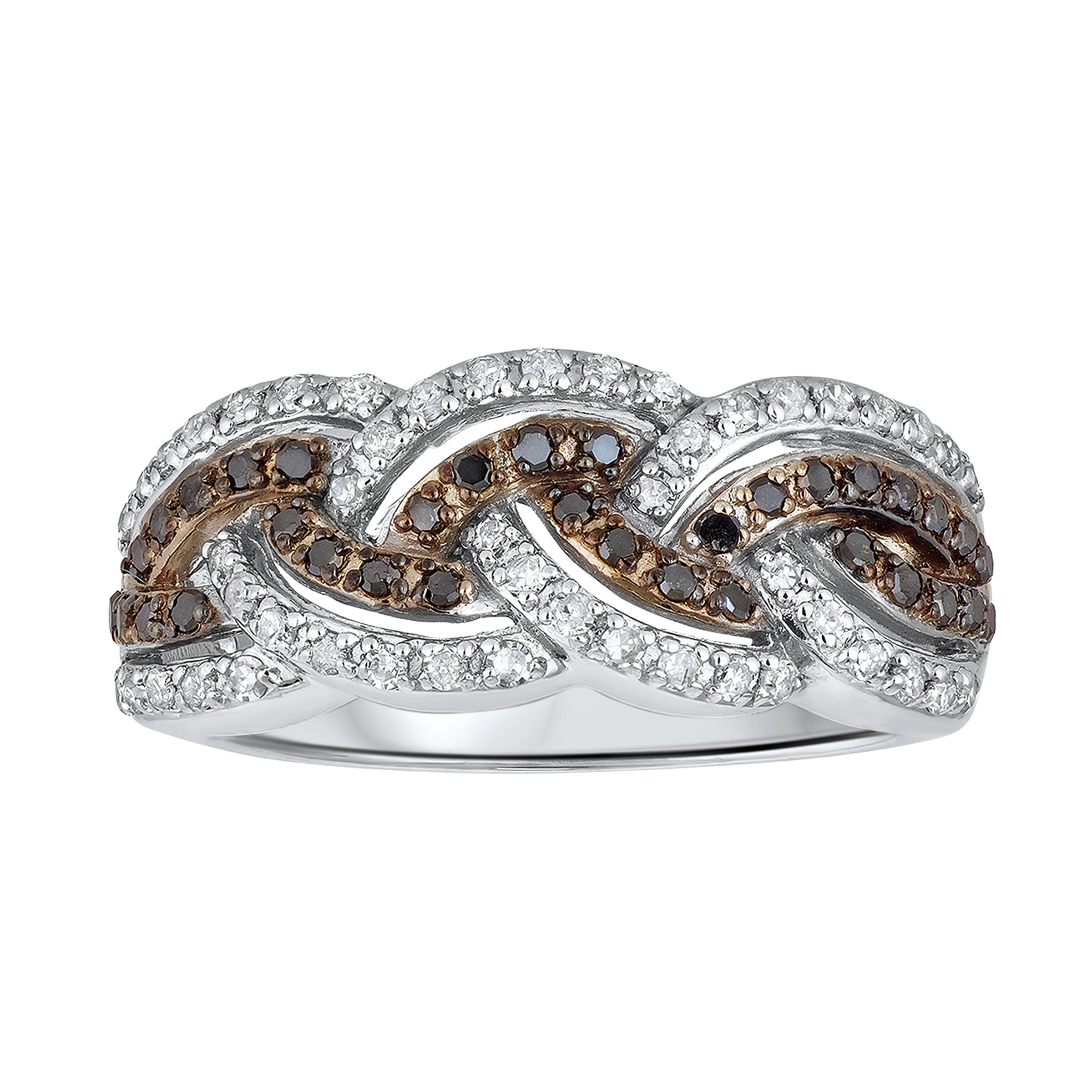 Midnight Weave Diamond Band