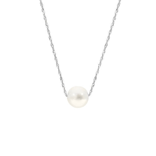 Lustreline Pearl Pendant Necklace
