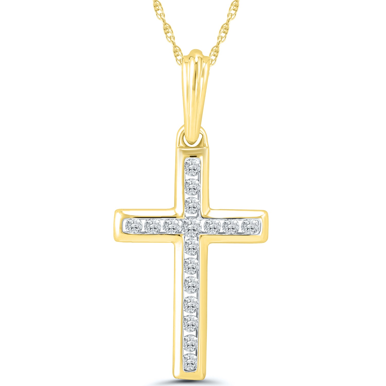 Guiding Light Cross Pendant