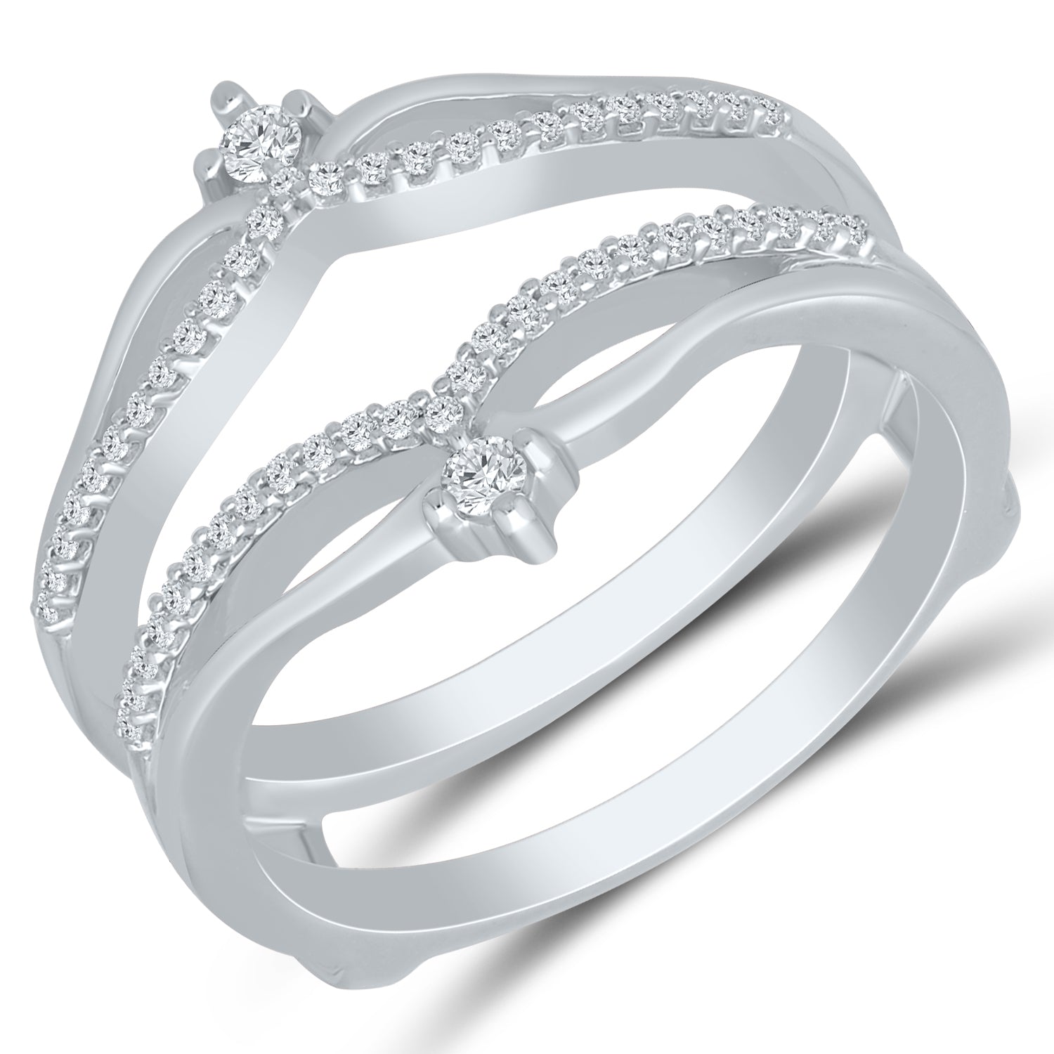White Gold Diamond Peak Guard