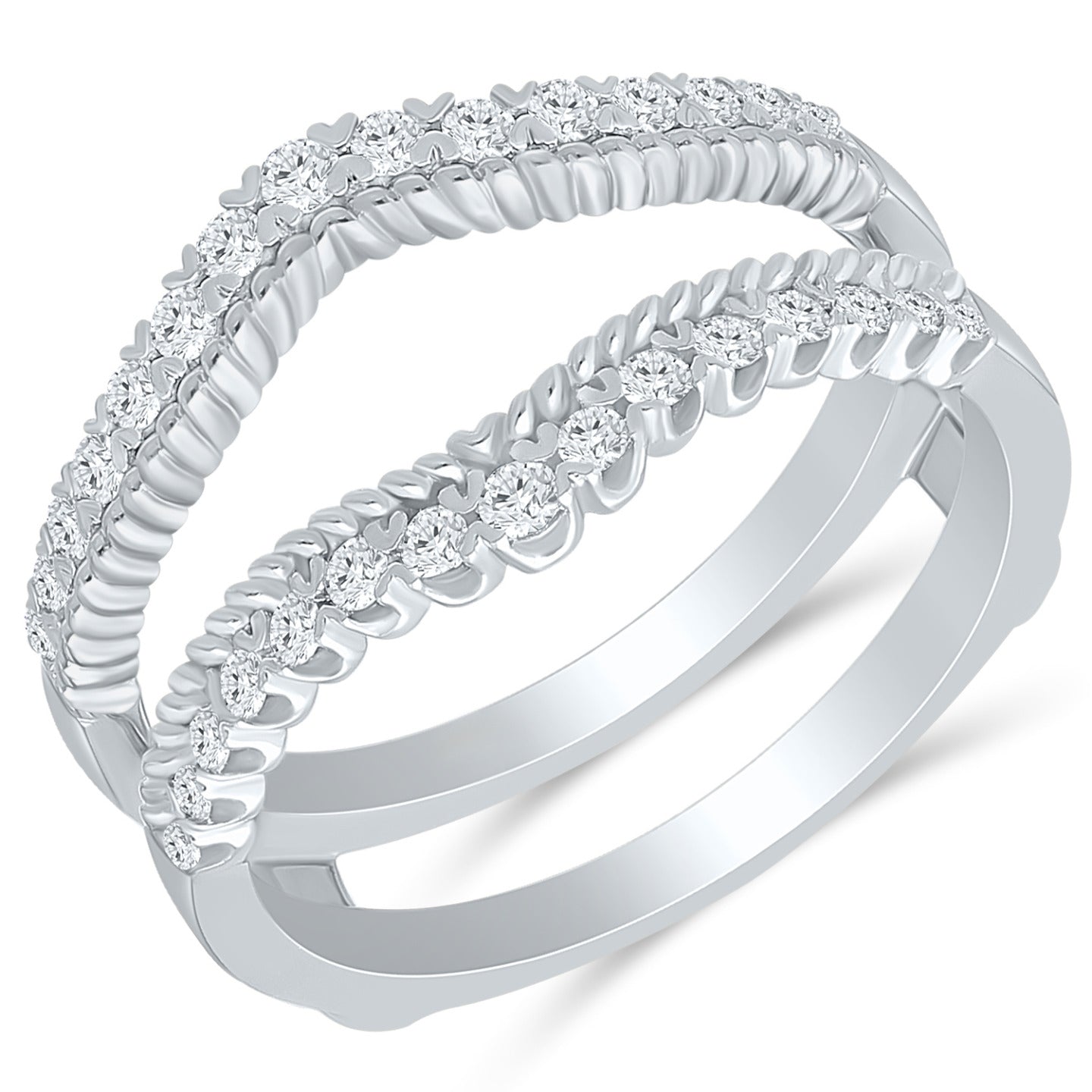 Diamond WaveGuard Ring