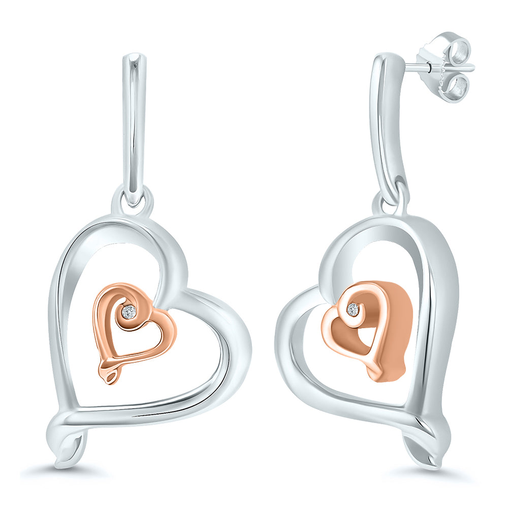 Kissing Hearts® Heart to Heart Earrings – Harry Ritchies