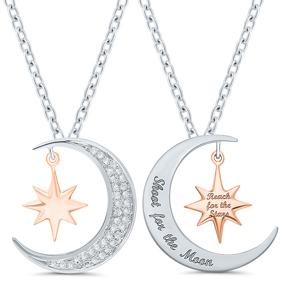 Shoot for the Moon Star Pendant