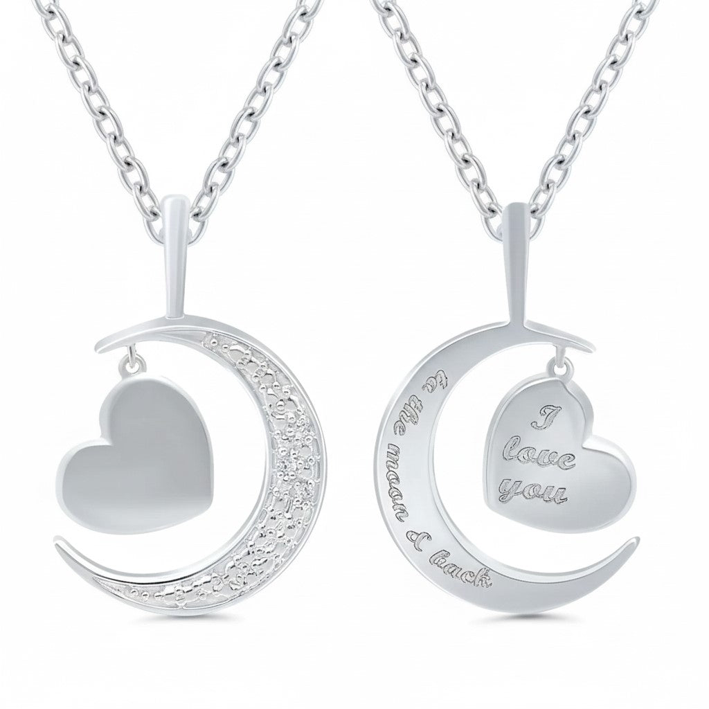 Lunar Love Note Pendant