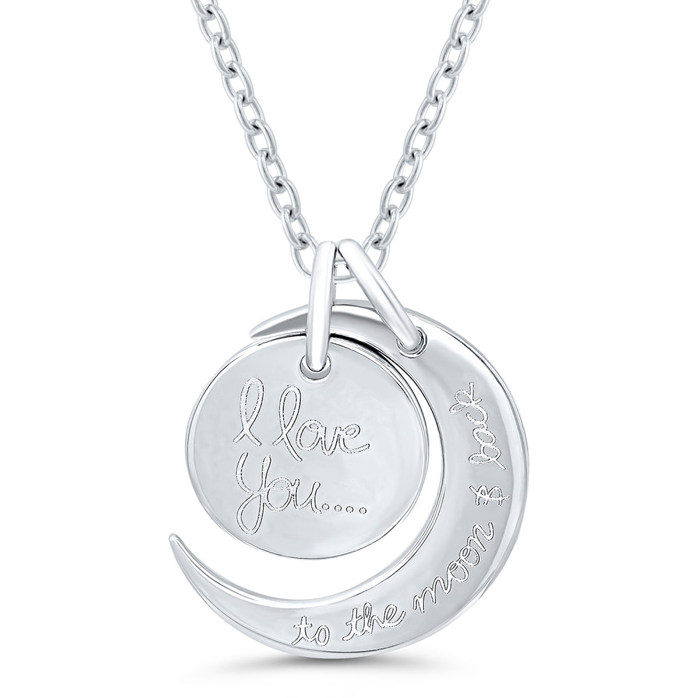 Lunar Love Note Pendant