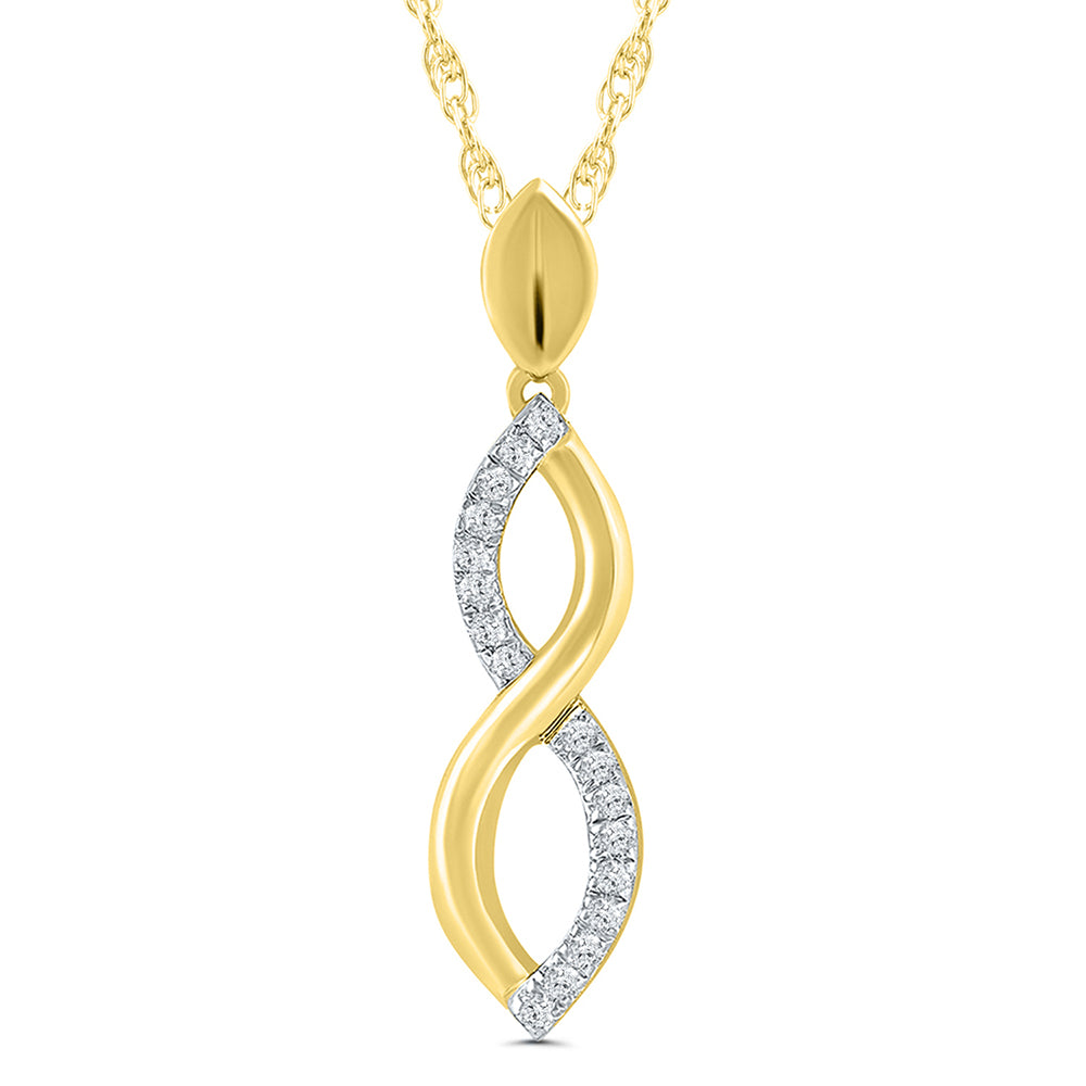 Twisted Ice Pendant