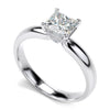 Refined Glow Princess Cut Diamond Solitaire