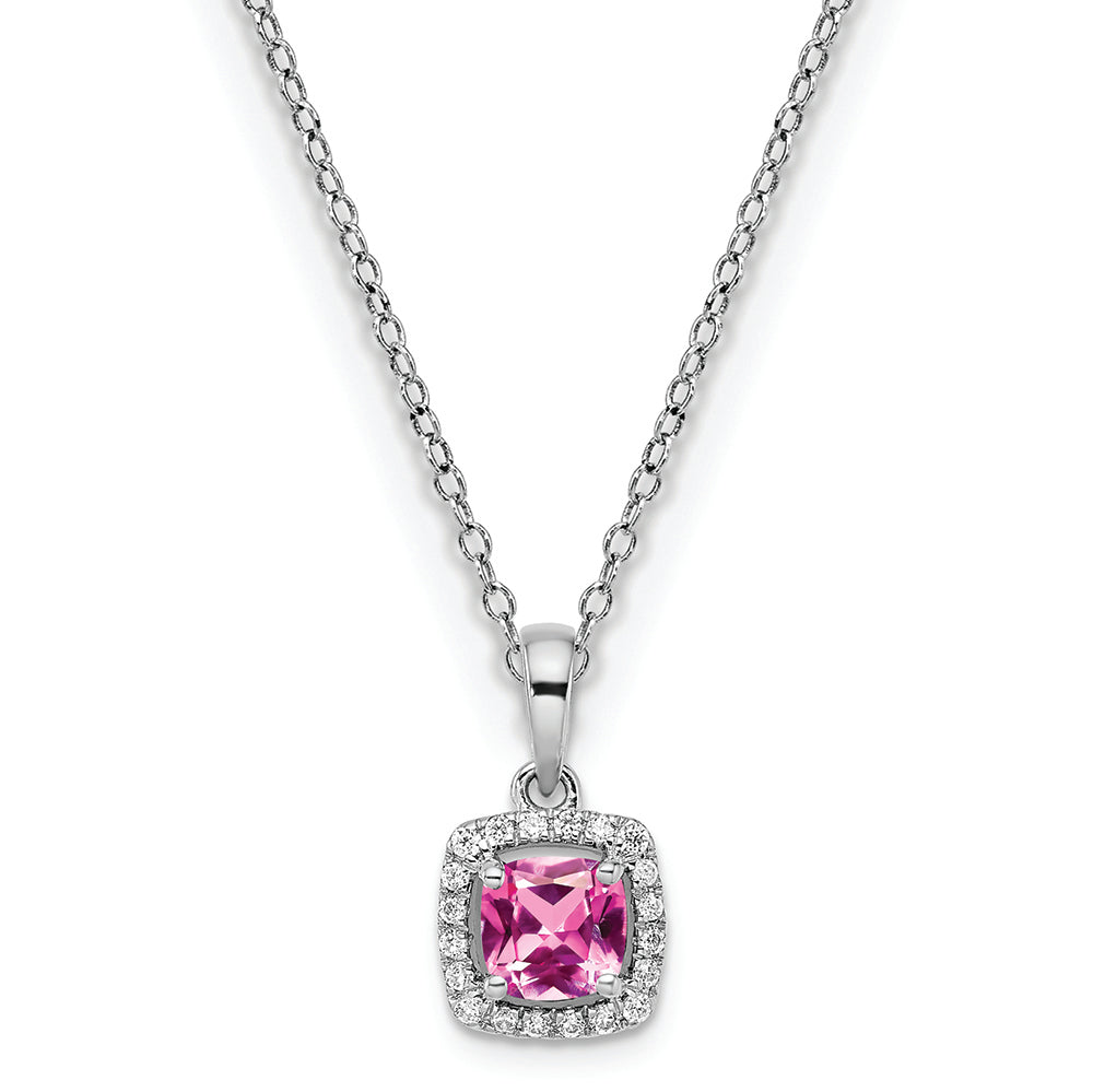 Rosewater Pink Sapphire Pendant