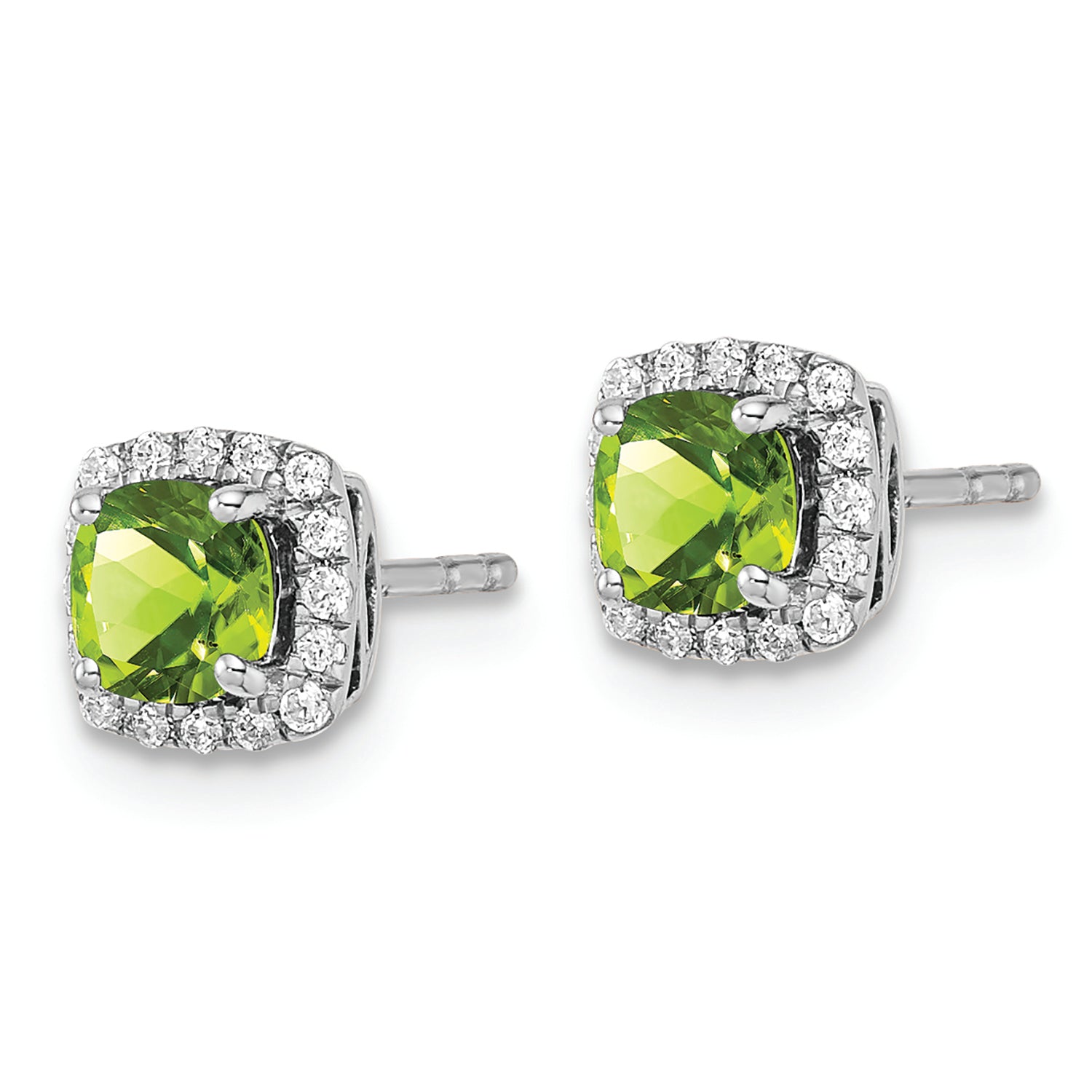 Velvet Aura Peridot Earrings