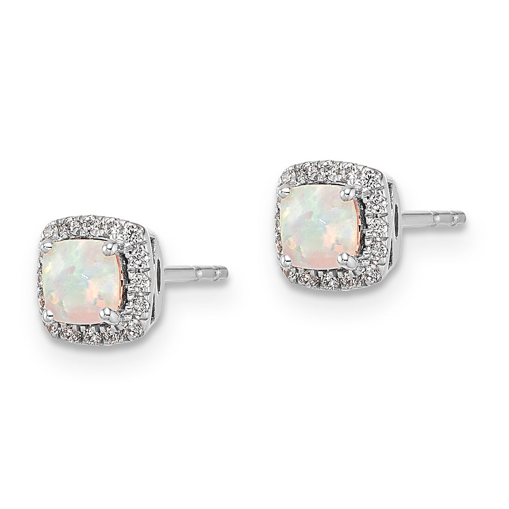 Prism Glow Opal Earrings