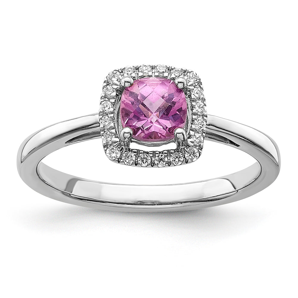 Rosewater Pink Sapphire Ring